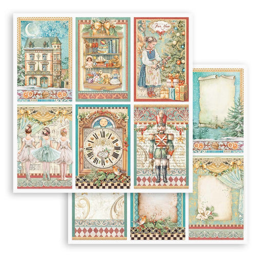 STAMPERIA 12X12 PAPER - THE NUTCRACKER 6 CARDS - SBB1015