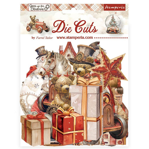 STAMPERIA DIE CUTS -GEAR UP FOR CHRISTMAS -DFLDC102