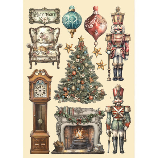 STAMPERIA WOODEN FRAME A5 -THE NUTCRACKER SOLDIERS - KLSP166