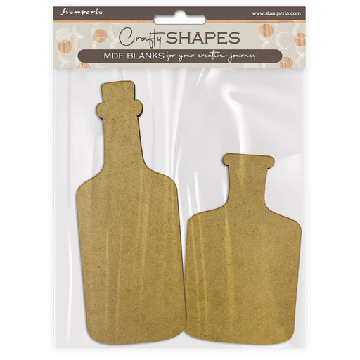 STAMPERIA CRAFTY SHAPES BOTTLES -KLSM03