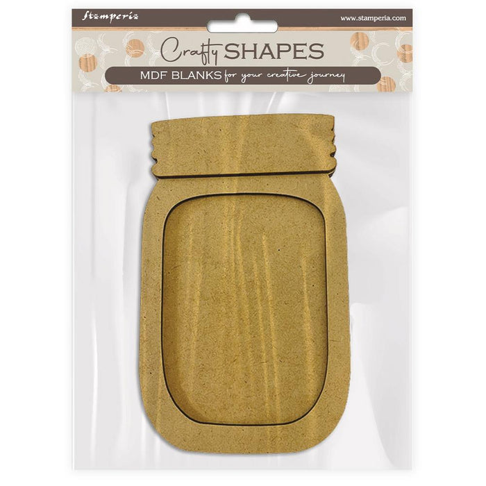 STAMPERIA CRAFTY SHAPES JARS -KLSM19