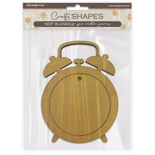 STAMPERIA CRAFTY SHAPES ALARM CLOCK -KLSM01