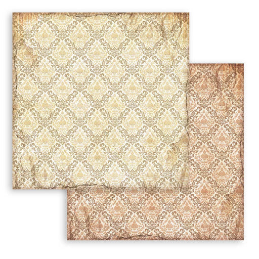 STAMPERIA 12X12 PAPER -ALTEREGO OCHRE WALLPAPER -SBB1031