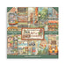 STAMPERIA 8 X 8 PAPER PAD DOUBLE FACE- ART OF TRAVELLING - SBBS120