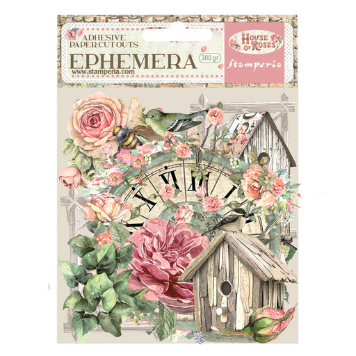 STAMPERIA EPHEMERA HOUSE OF ROSES -DFLCT62