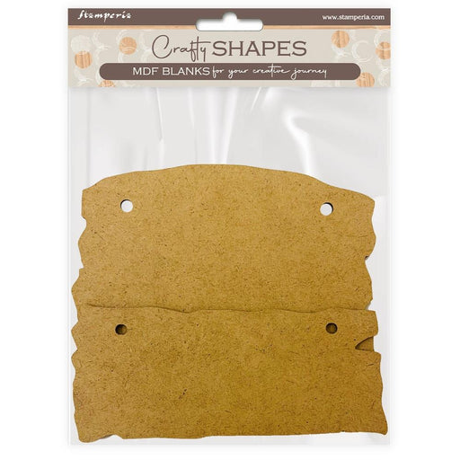 STAMPERIA CRAFTY SHAPES HIDDEN GROVE PLATES -KLSM41