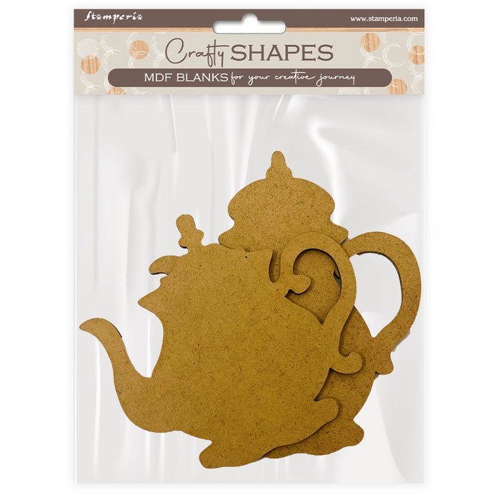 CRAFTY SHAPES HOUSE OF ROSES TEA POT - KLSM42