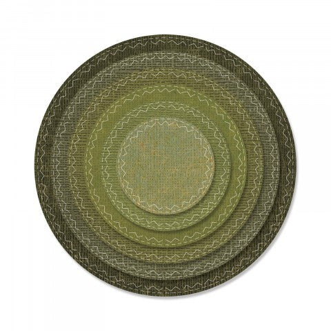 SIZZIX FRAMELITS DIE STITCHED CIRCLE - SZ662229