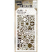 TIM HOLTZ COLLECTION LAYERING STENCIL PATCHWORK HEX - THS125