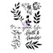 PRIMA WATERCOLOR FLORAL CLEAR STAMP - P651466