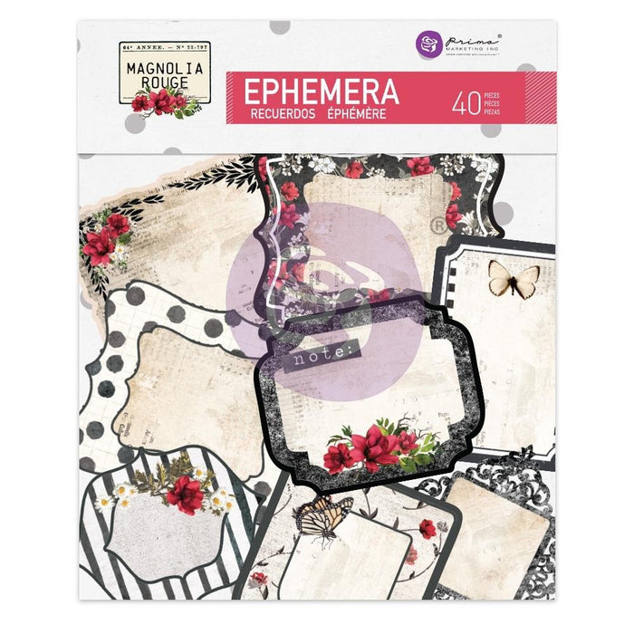 PRIMA MAGNOLIA ROUGE COLLECTION TAG - P658250