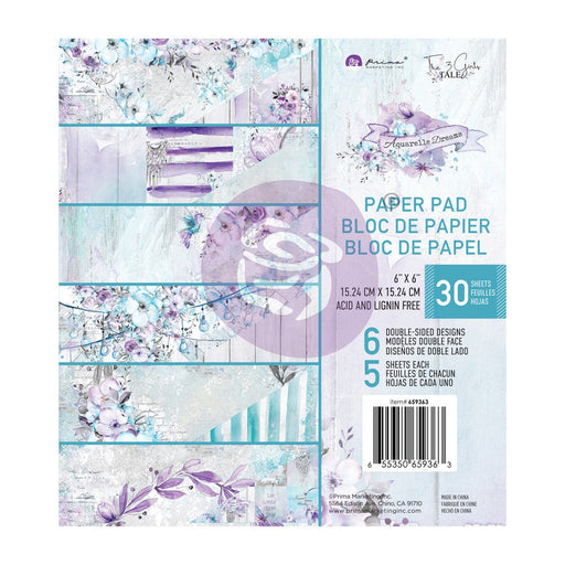 PRIMA AQUARELLE DREAMS COLLECTION 6 X 6 PAPER PAD - P659363