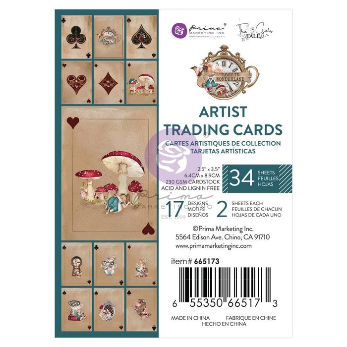 PRIMA LOST IN WONDERLAND TRADING CARDS - P665173