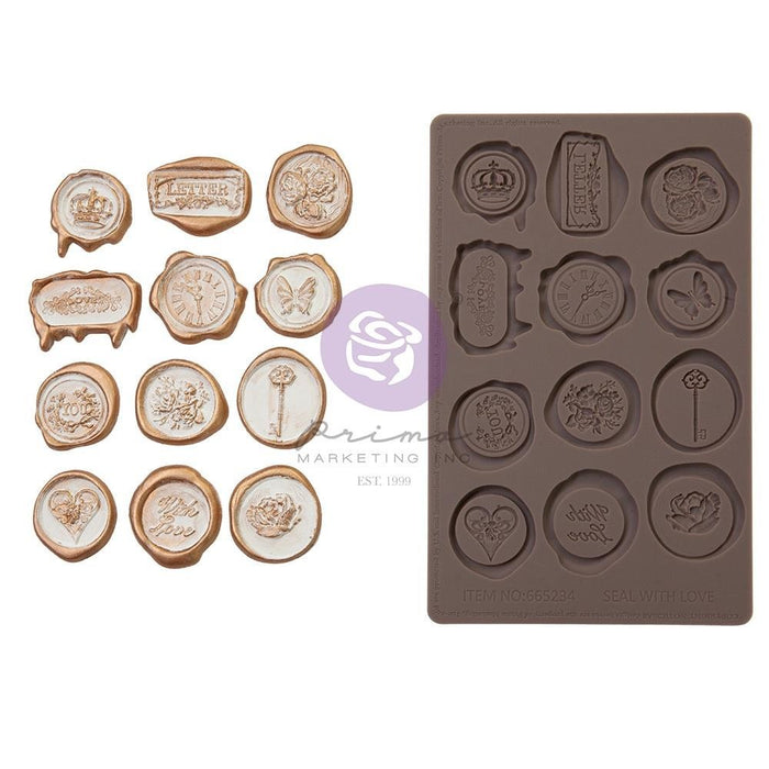 PRIMA LOST IN WONDERLAND LETTERS FROM WONDERLAND 5 X 8 MOULD - P665234