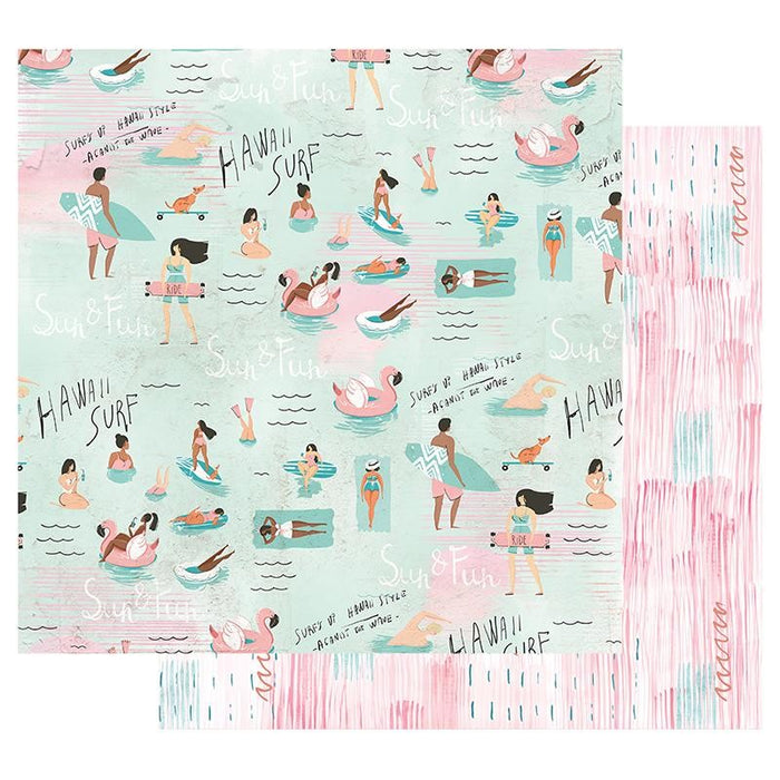 PRIMA SURFBOARD COLLECTION 12 X 12 PAPER SURFS UP - P849511