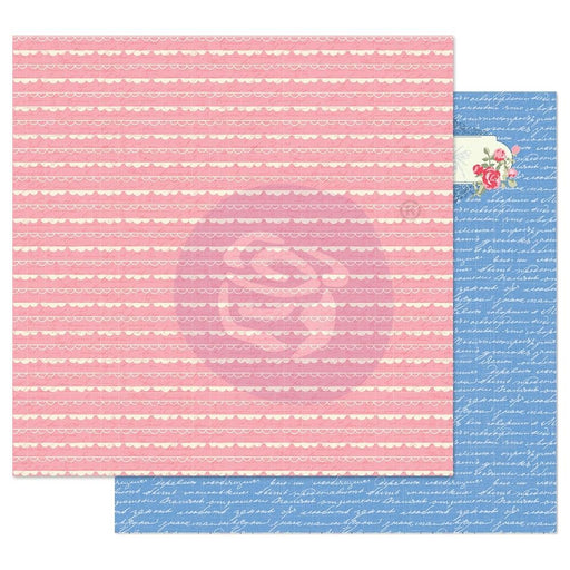JULIE NUTTING 12X12 PAPER TRAVELING GIRL C LOVELY BORDERS - P912833