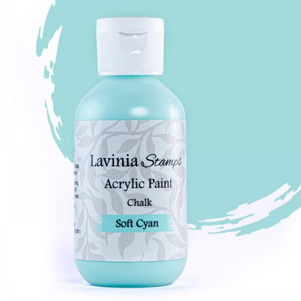 LAVINIA CHALK ACRYLIC PAINT SOFT CYAN- LSAP04  