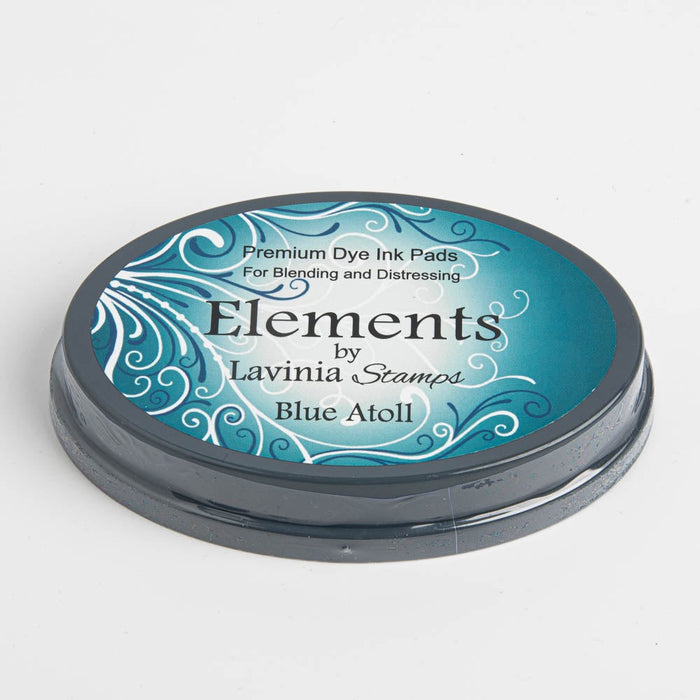 LAVINIA STAMP PAD ELEMENTS PREMIUM DRY INK BLUE ATOLL - LSE-19