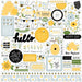 ECHO PARK  HAPPY AS CAN BEE 12 X 12 STICKER SHEET - HCB376014