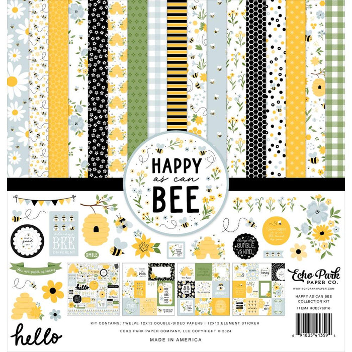 ECHO PARK 12X12 COLLECTION KIT HAPPY BEE - HCB376016
