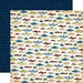 GONE FISHING PAPER 12 X 12 PAPER FRESH FISH R -CBGF374008