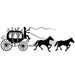 LAVINIA STAMPS HORSE AND CARRIAGE - LAV146