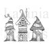 LAVINIA STAMPS ZEN HOUSES - LAV326