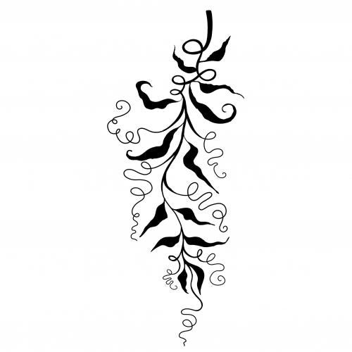 LAVINIA STAMPS WILD VINES - LAV508