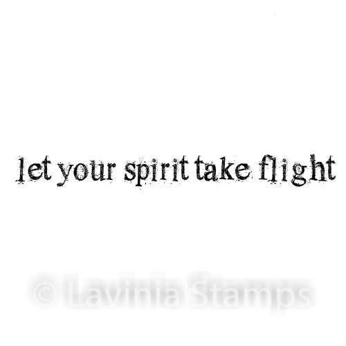 LAVINIA STAMPS LET YOUR SPIRIT TAKE FLIGHT - LAV523