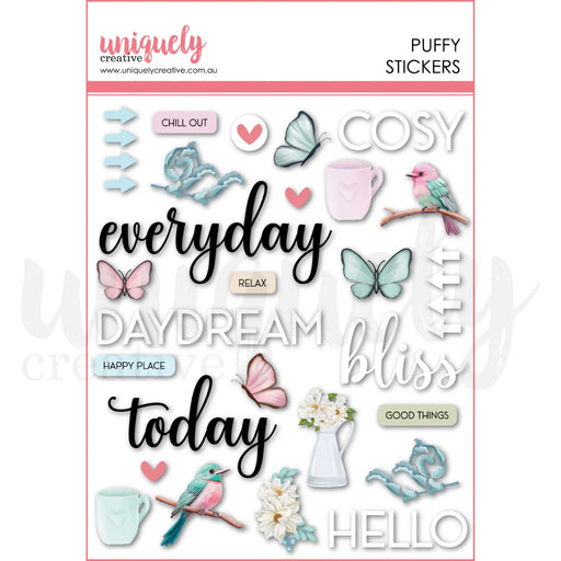 UNIQUELY CREATIVE DAY DREAM PUFFY STICKERS - UCE2026