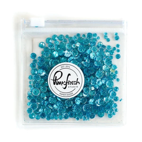 PINKFRESH METALLIC JEWELS GLITTER DROPS LAGOON - PF98ES