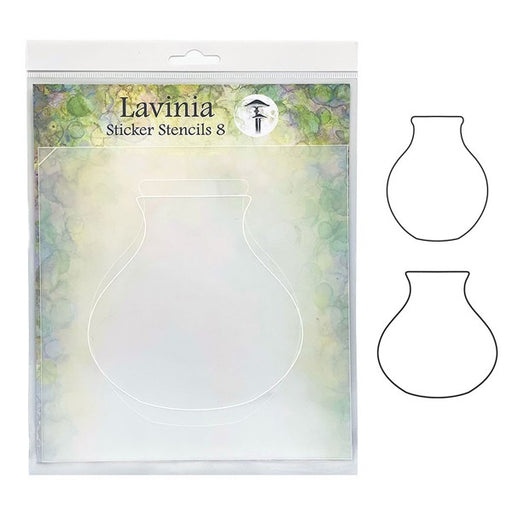 LAVINIA STAMPS STICKER STENCIL 08 - STICKERSTENCIL-8 