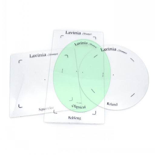 LAVINIA STAMPS ACRYLIC BOARD OLIPSICAL SIZE- AB009