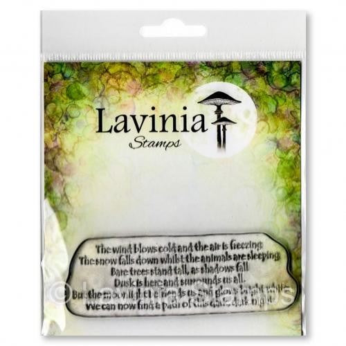 LAVINIA STAMPS SNOW FALLS - LAV648