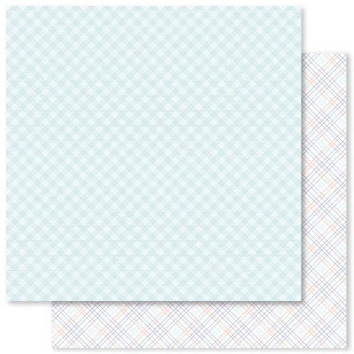 PAPER ROSE PAPER 12 X 12  PAPER EASTER TIME PLAIDS B- 31812