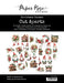 PAPER ROSE CUT APART PAPER PACK CHRISTMAS GNOMES -  32787