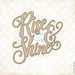 BLUEFERN STUDIO RADIANCE CHIPBOARD RISE AND SHINE - BFRCB02