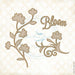 BLUEFERN STUDIO RADIANCE CHIPBOARD BLUSHING BLOOM - BFRCB01