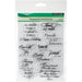 PENNY BLACK CLING STAMP TREASURED SENTIMENTS - PB30356