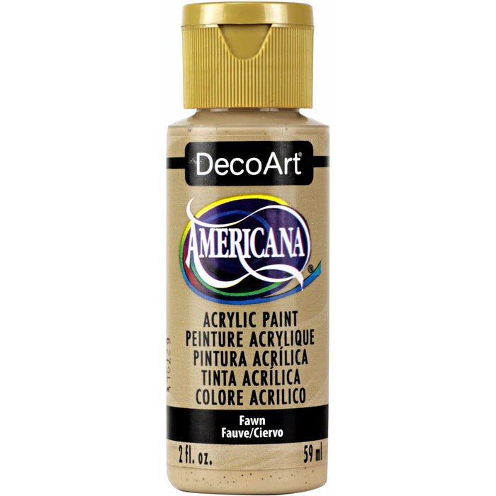 DECOART AMERICANA ACRYLIC PAINT 2OZ -FAWN -DA242