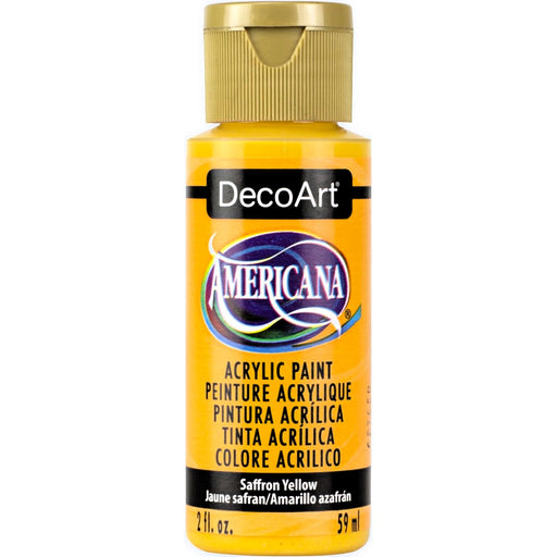 DECOART AMERICANA ACRYLIC PAINT  SAFFRON YELLOW -  DA273