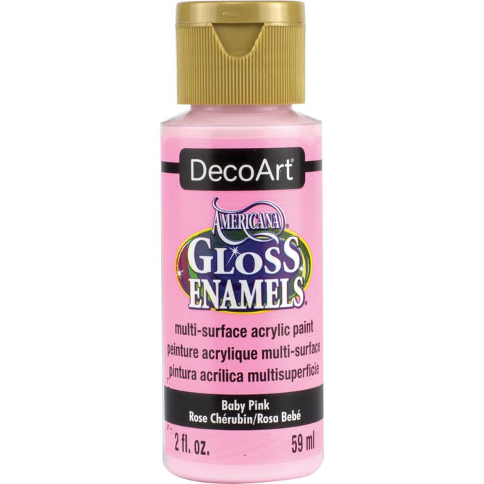 AMERICANA GLOSS ENAMELS ACRYLIC PAINT 2OZ BABY PINK - DAG    31