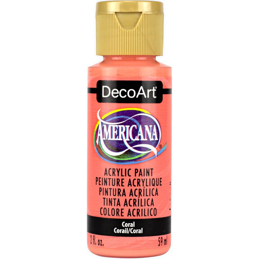 DECOART AMERICANA ACRYLIC PAINT 2OZ -CORAL -DA346