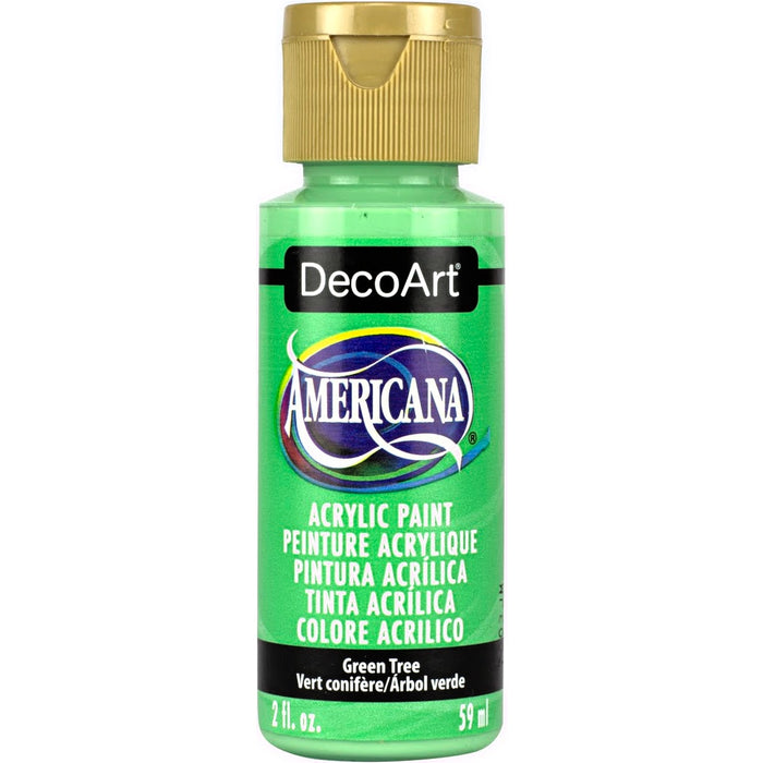 DECOART AMERICANA ACRYLIC PAINT 2OZ - GREEN TREE -DA349