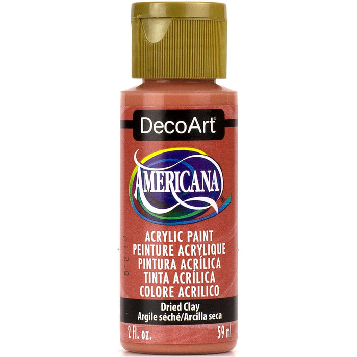 DECOART AMERICANA ACRYLIC PAINT 2OZ - DRIED CLAY -DA356