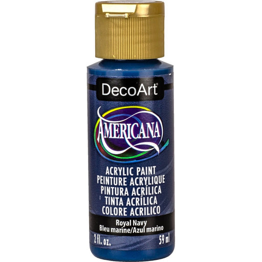 DECOART AMERICANA ACRYLIC PAINT 2OZ -ROYAL NAVY-DA377