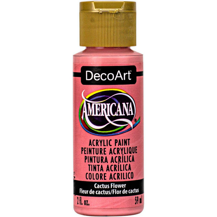 DECOART AMERICANA ACRYLIC PAINT 2OZ -CACTUS FLOWER-DA384