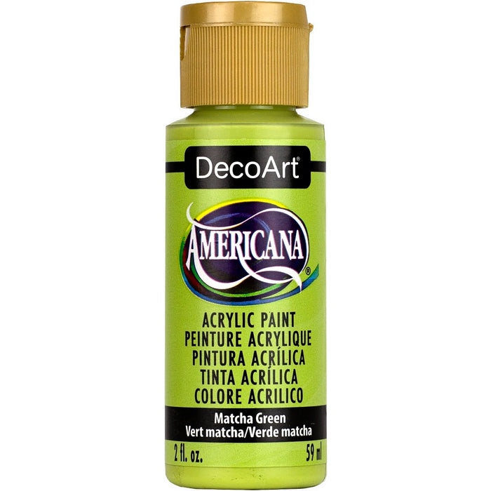 DECOART AMERICANA ACRYLIC PAINT  MATCHA GREEN-  DA386