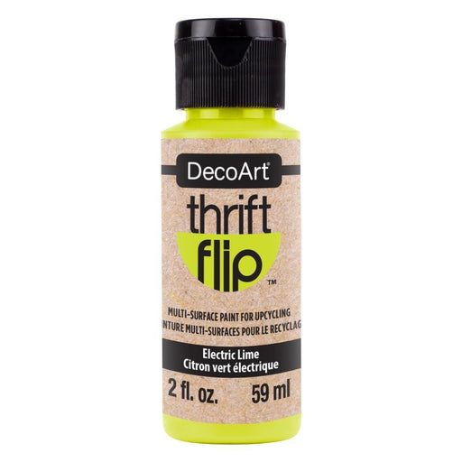 DECO ART THRIFT FLIP ELECTRIC LIME - DTFPO 07