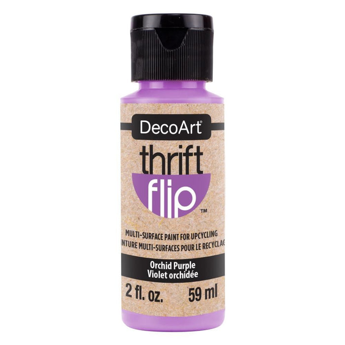 DECOART THRIFT FLIP PAINT 59ML ORCHID PURPLE - DTFP015